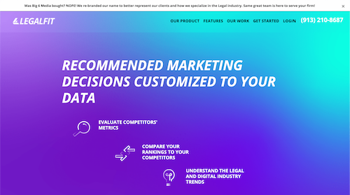 Marketing Website: Python, Django, Vue.js